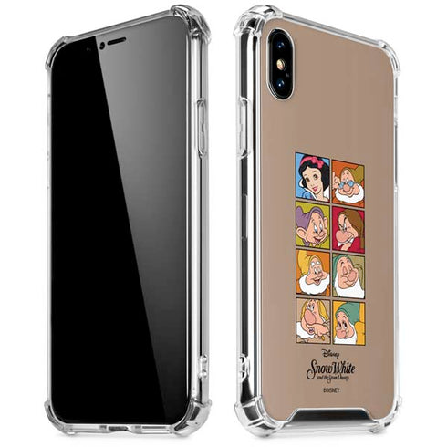 Disney Snow White Character Portraits iPhone XS Max Clear Case